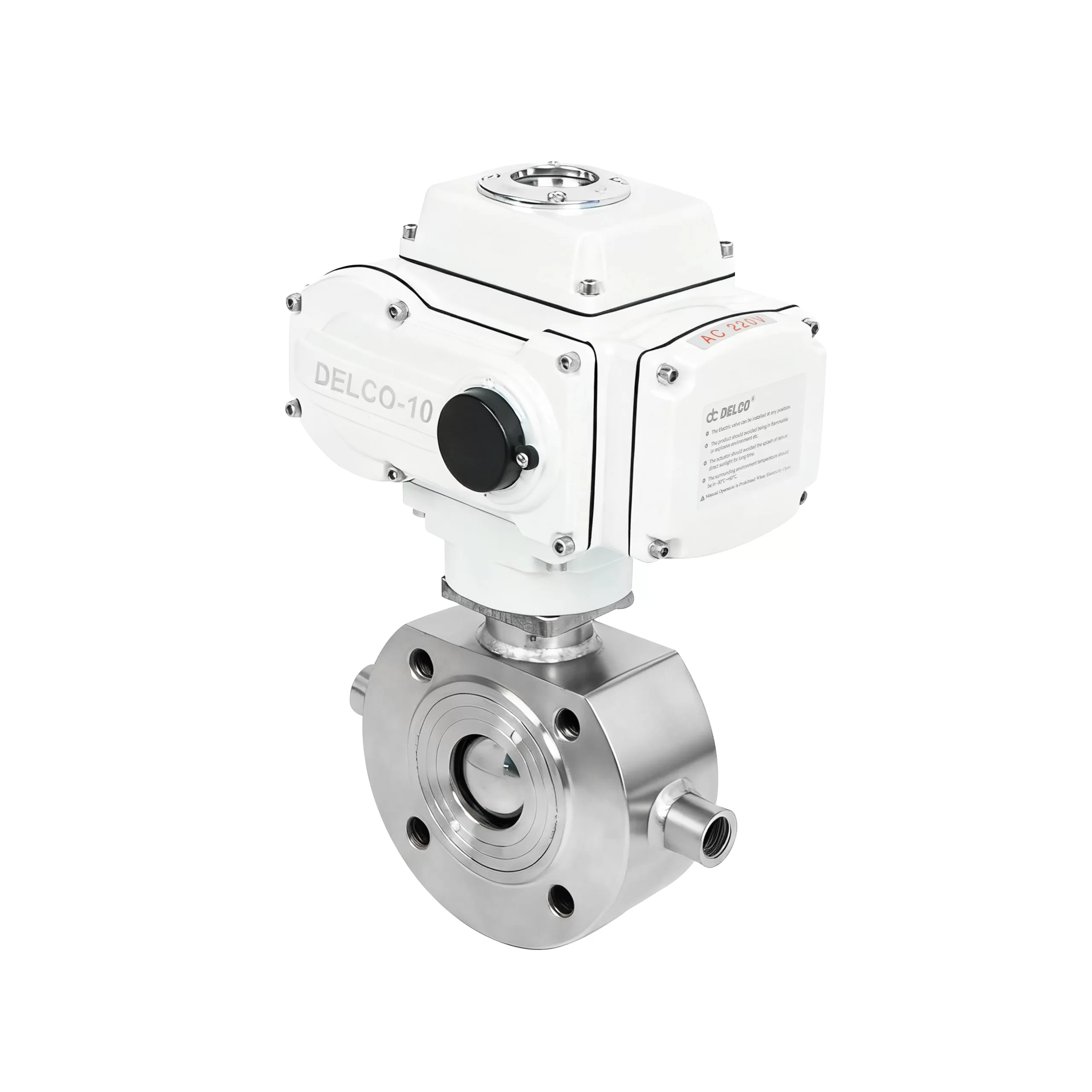 DK55-BVJ Electric Jacketed Ball Valve 3