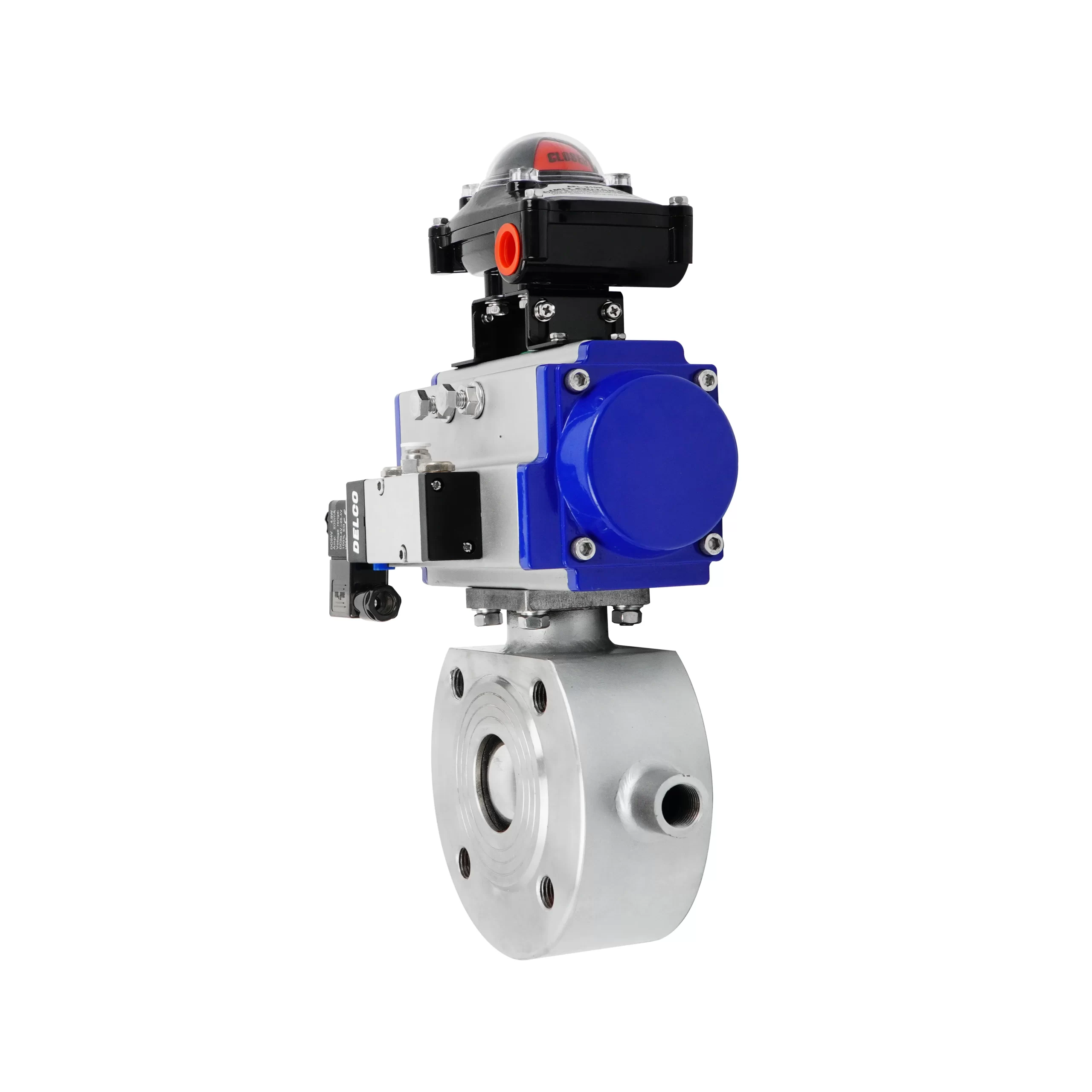 DK66-BVJ Pneumatic Jacketed Insulated Ball Valve 1