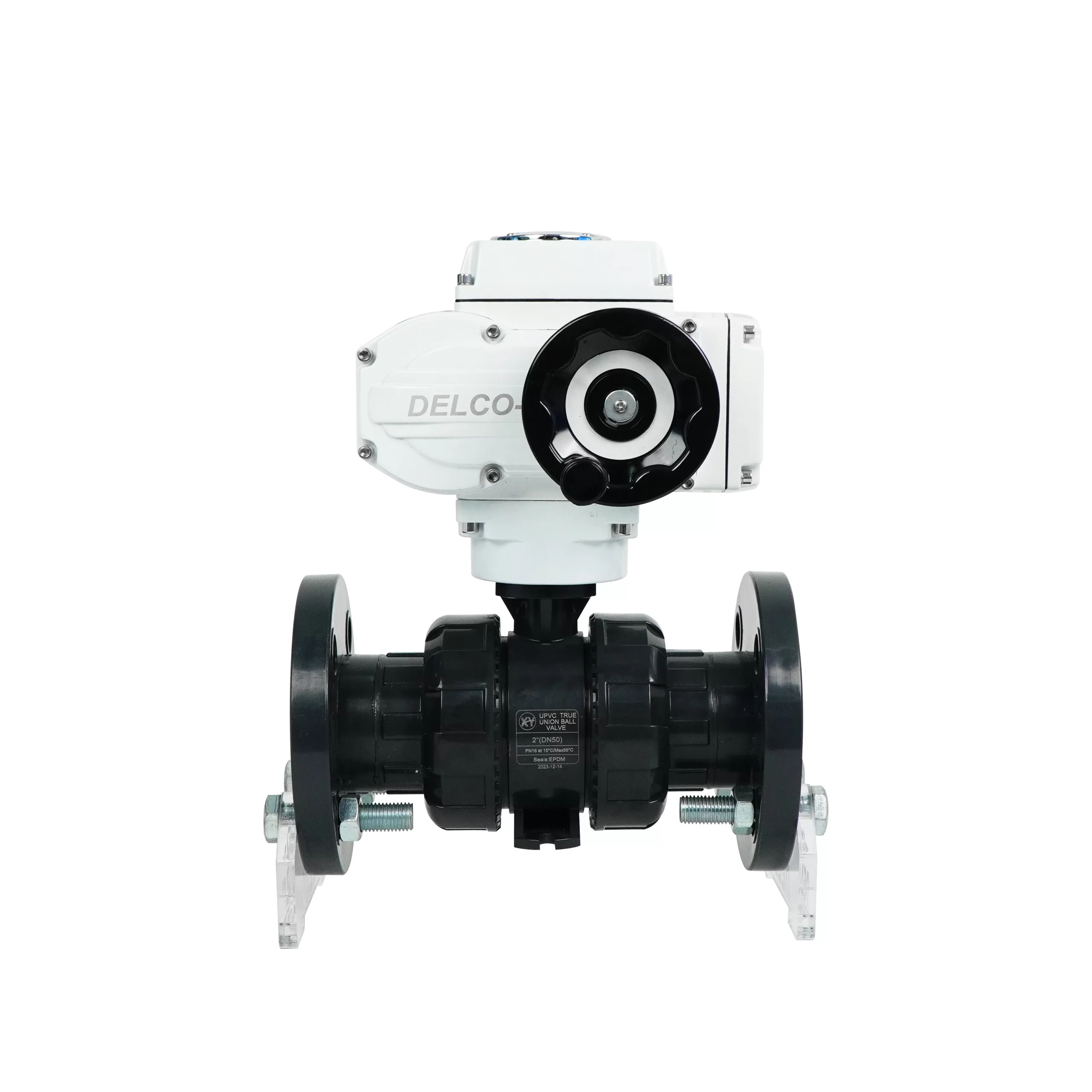 UPVC Double Union Flange Ball Valve 1