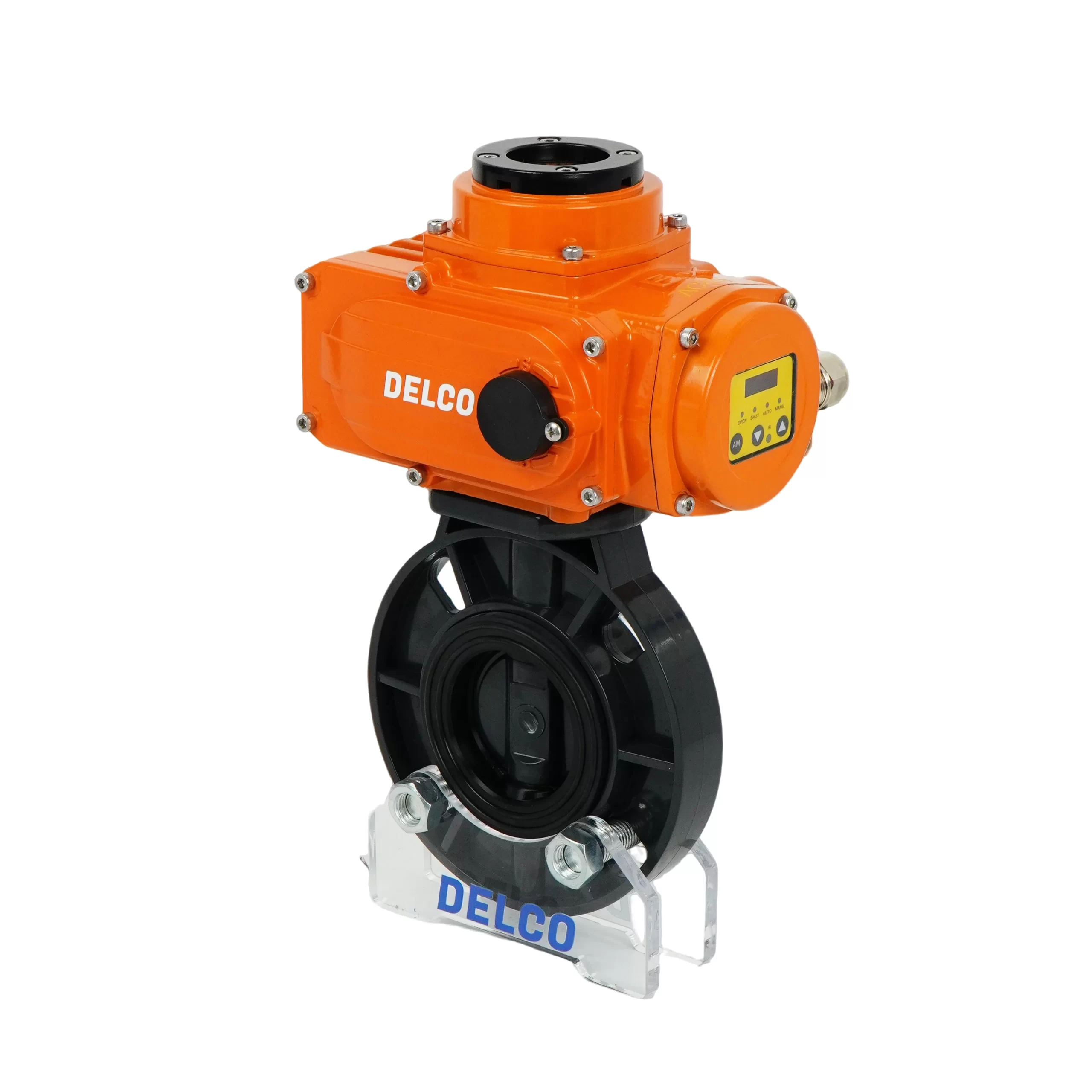 IP67-DK56-PB Electric Plastic Butterfly Valve 5