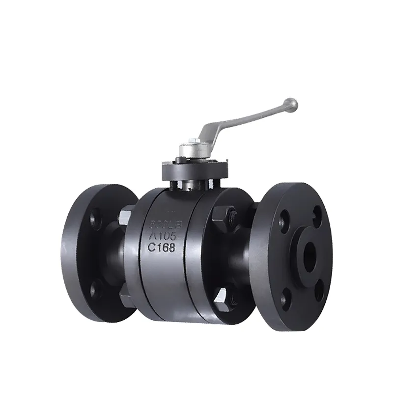 Manual High Pressure Ball Valve, Forged Steel A105 4