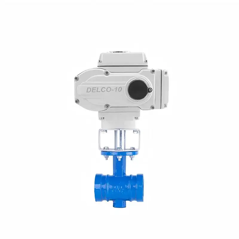 Electric Actuated Grooved Butterfly Valve (1)