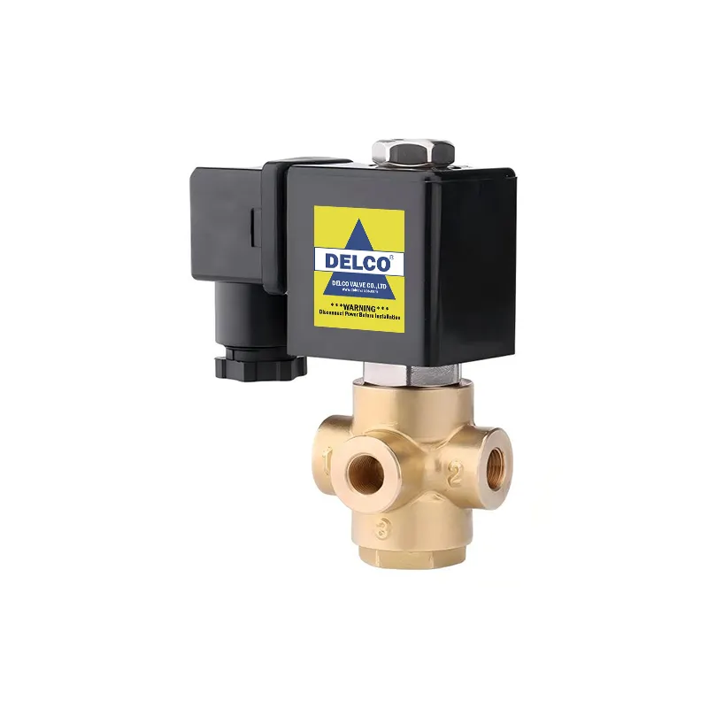 Brass 3-Way Solenoid Valve 1